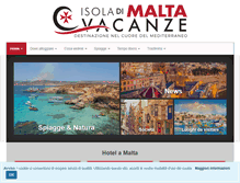 Tablet Screenshot of isoladimaltavacanze.com